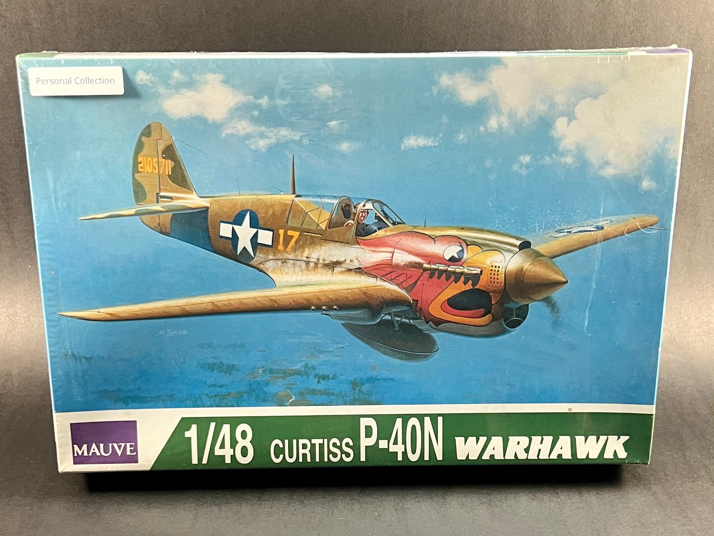 Mauve Model Kit 1 1:48 Scale Curtiss P-40N Warhawk