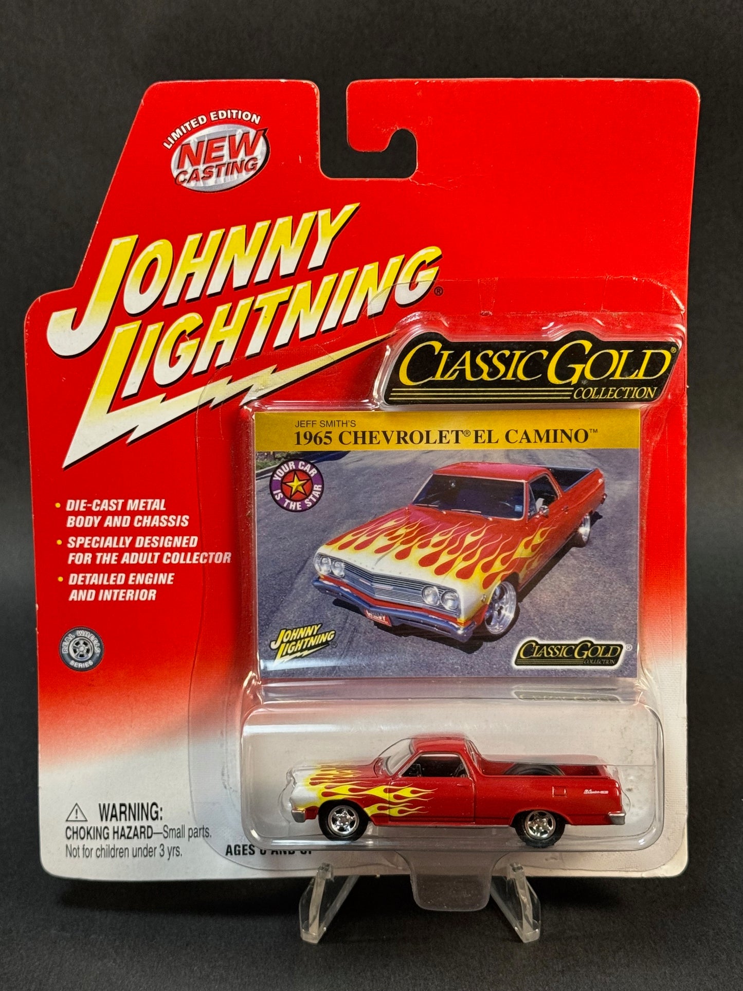 2004 Johnny Lightning Classic Gold 1965 Chevrolet El Camino, Red