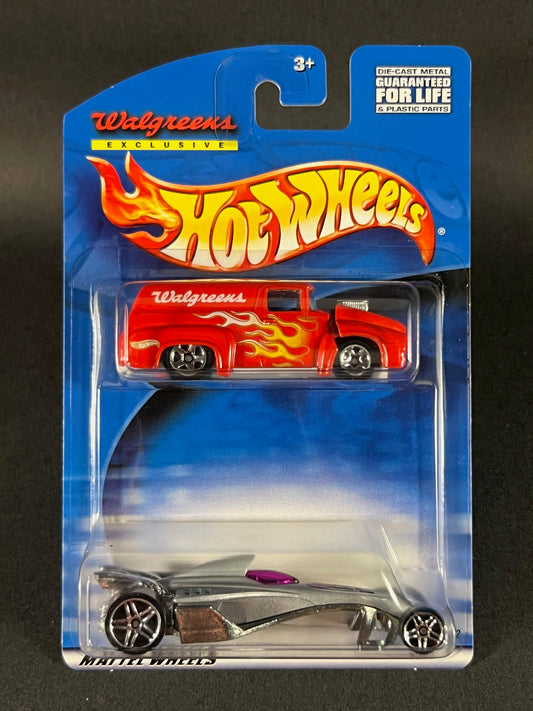 2000 Hot Wheels Walgreens Exclusive 2-Pack Ford Panel Truck & Greased Lightnin'