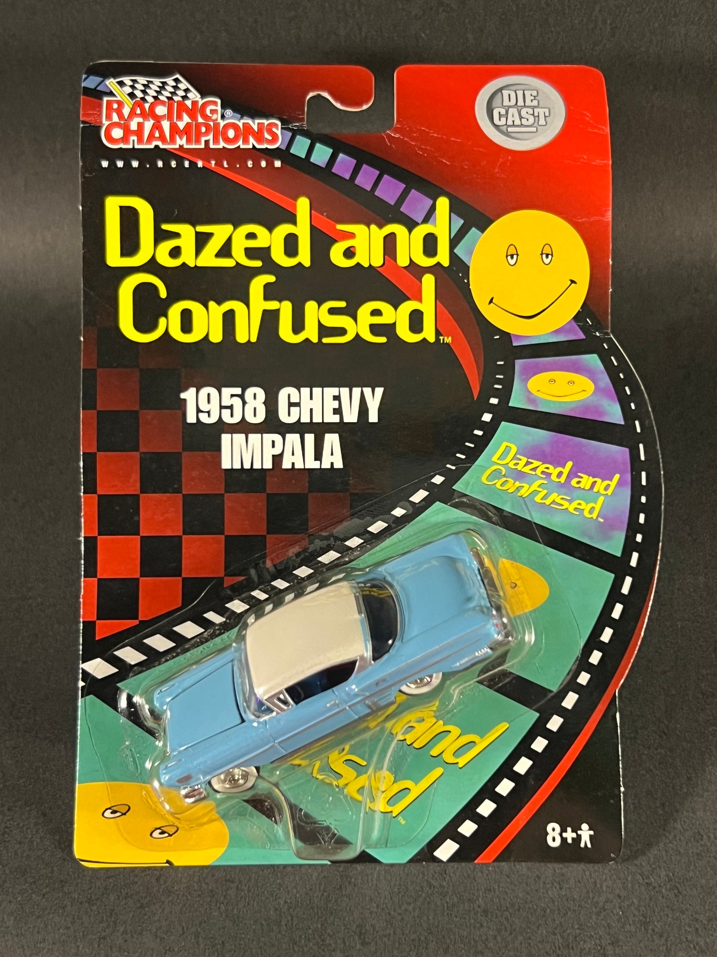 Racing Champions 2002 Dazed & Confused 1958 Chevy Impala, Blue