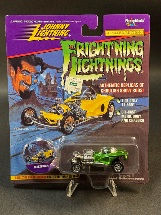 1996 Johnny Lightning Fright'ning Lightnings Series 1 Mysterion, Green