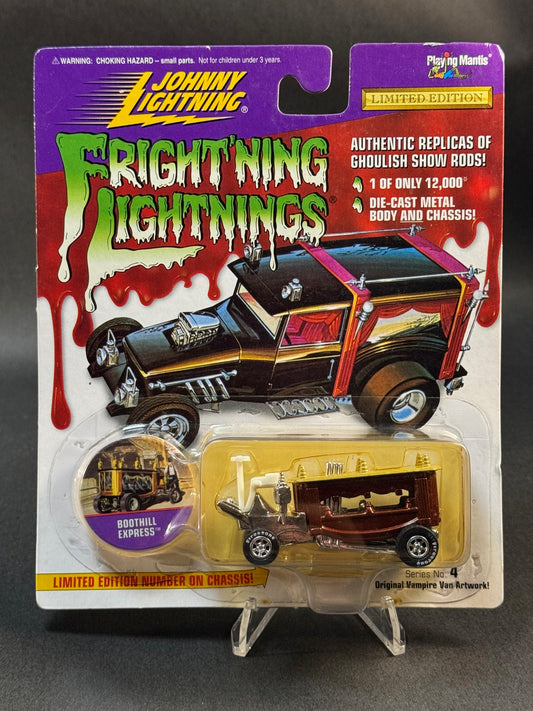 1997 Johnny Lightning Fright'ning Lightnings Series 4 Boothill Express, Red