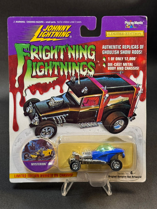 1997 Johnny Lightning Fright'ning Lightnings Series 4 Mysterion, Blue
