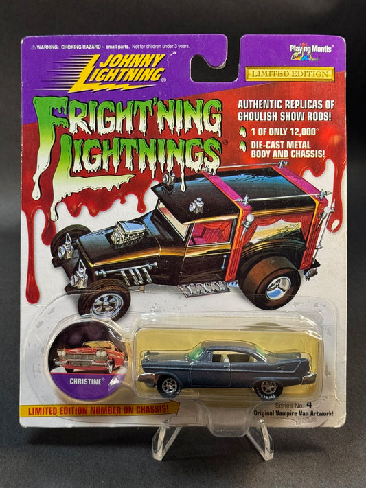1997 Johnny Lightning Fright'ning Lightnings Series 4 Christine, Silver