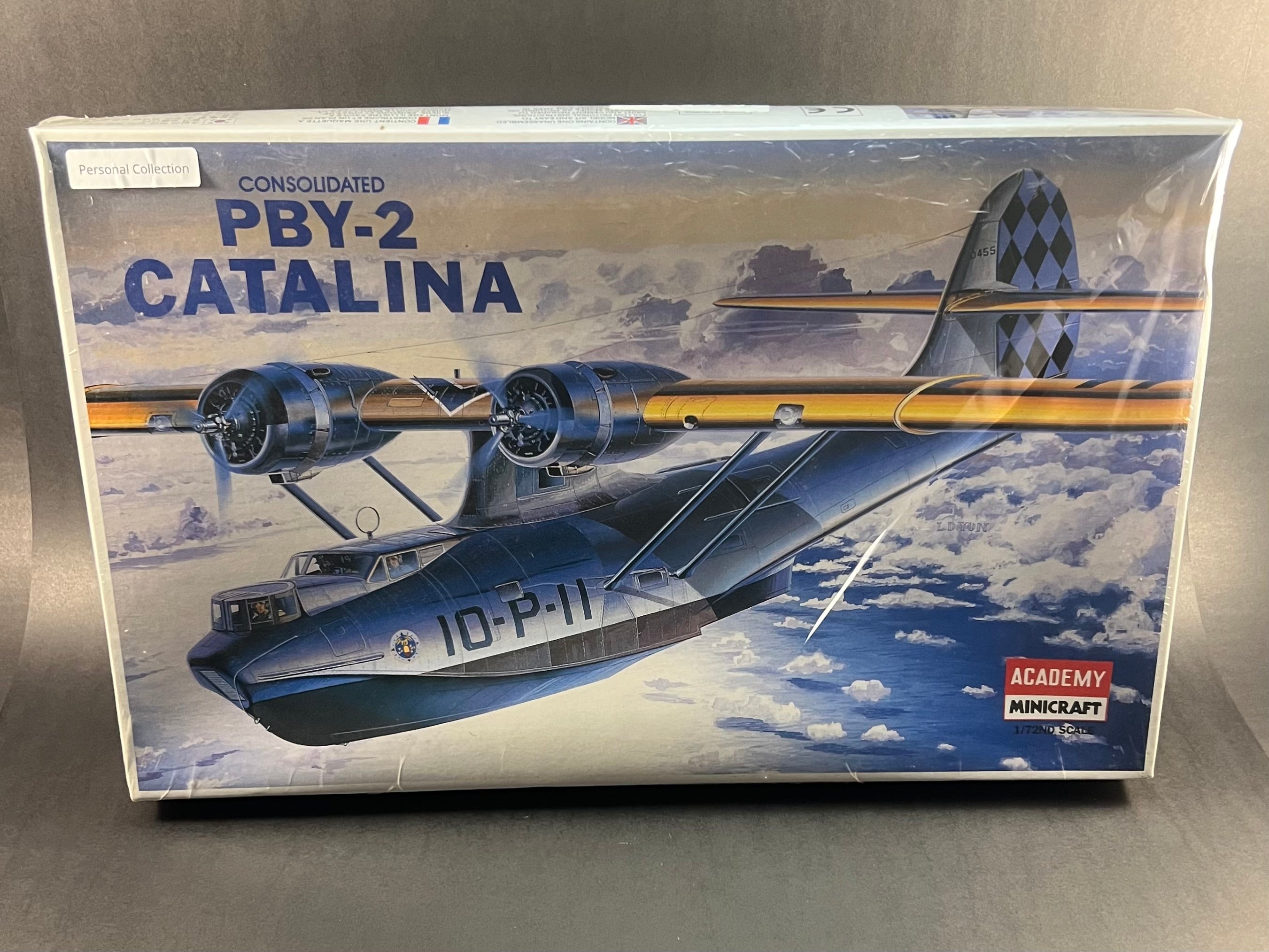 Academy MiniCraft Model Kit 2122 1:72 Scale Consolidated PBY-2 Catalin ...