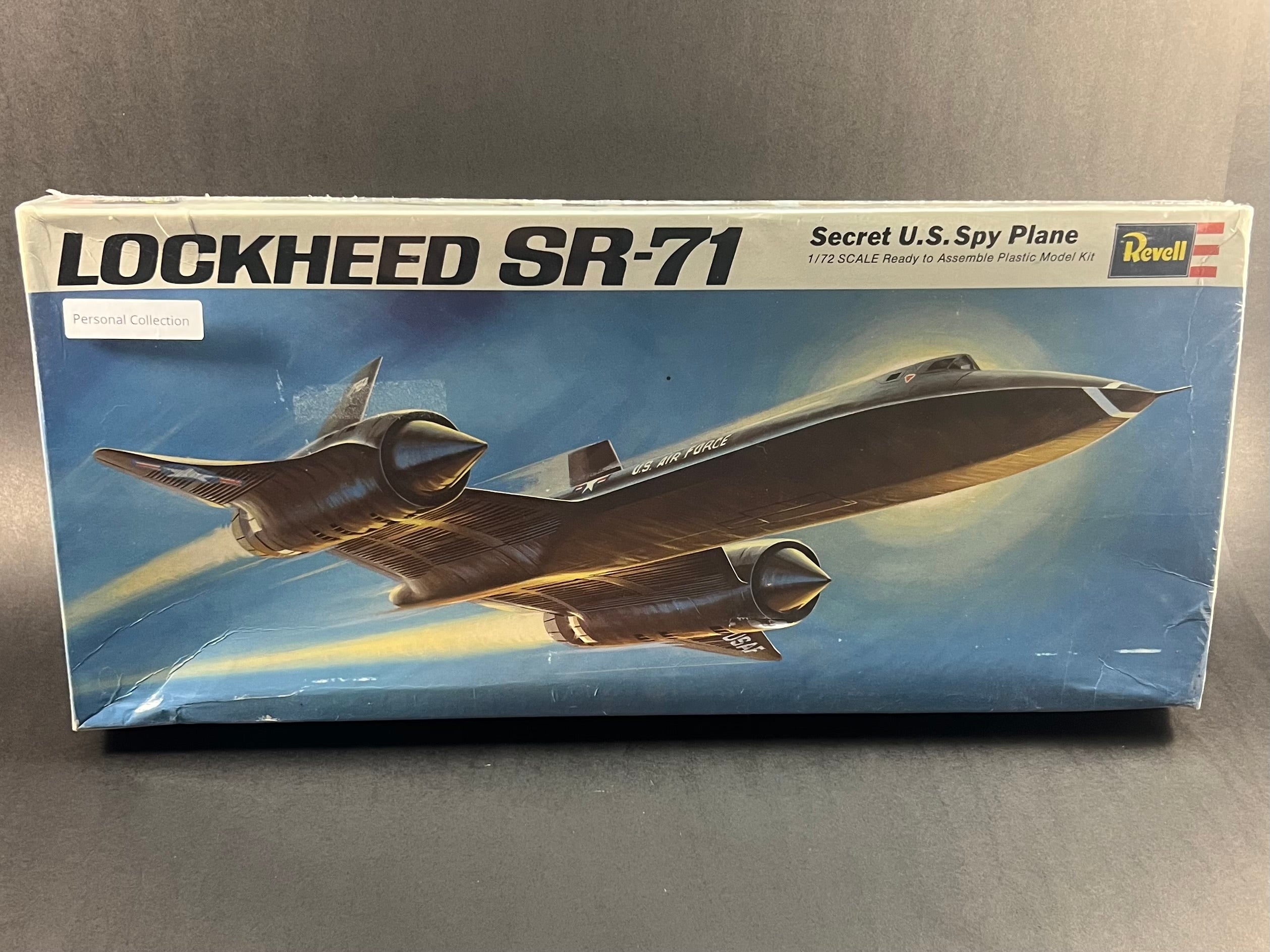 Revell Model Kit H:212 1:72 Scale Lockheed SR-71 Secret US Spy Plane ...