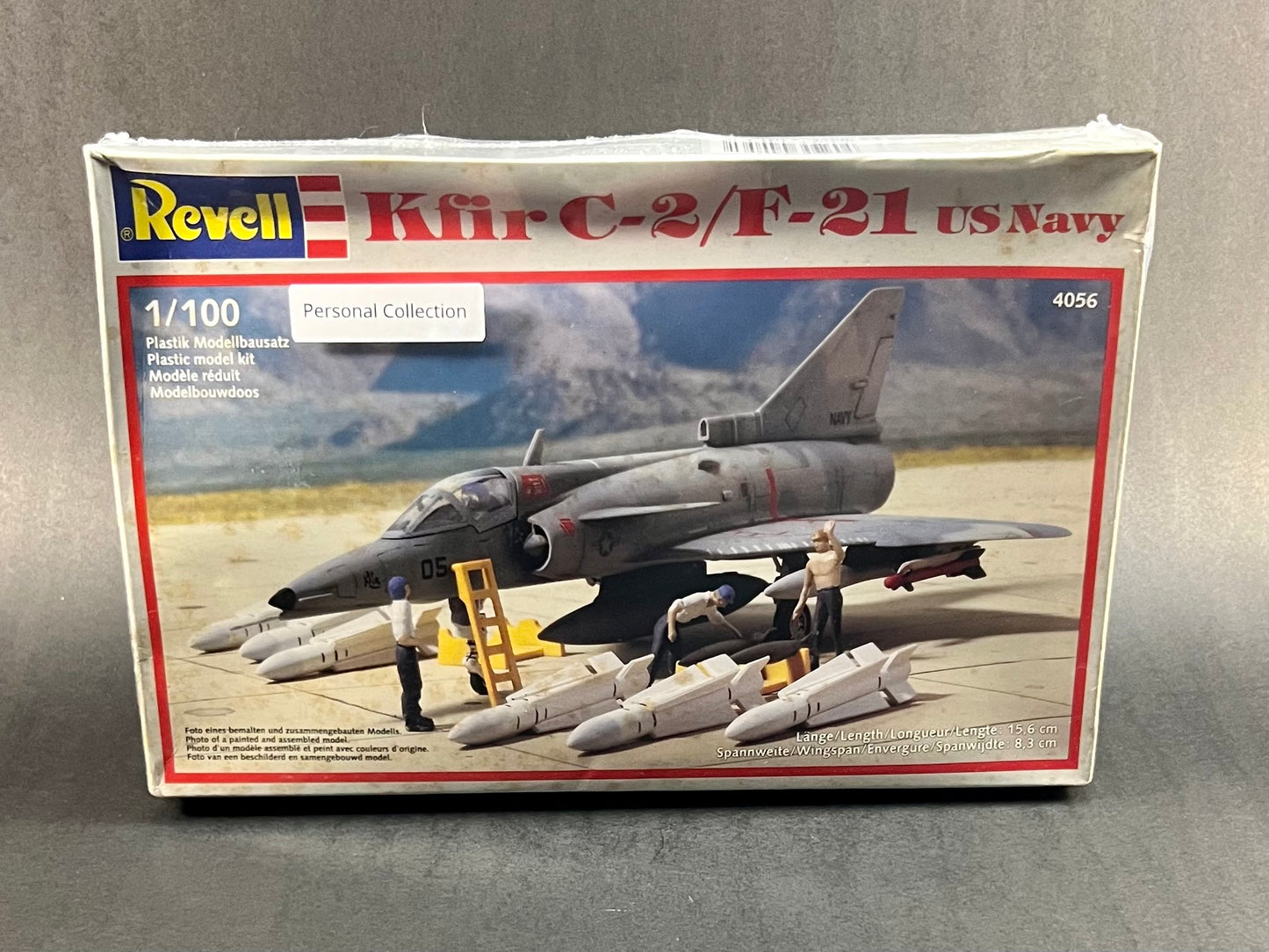 Revell Model Kit 4056 1:100 Scale Kfir C-2/F-21 US Navy