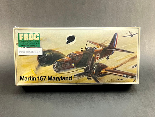 Frog Model Kit F241 1:72 Scale Martin 167 Maryland