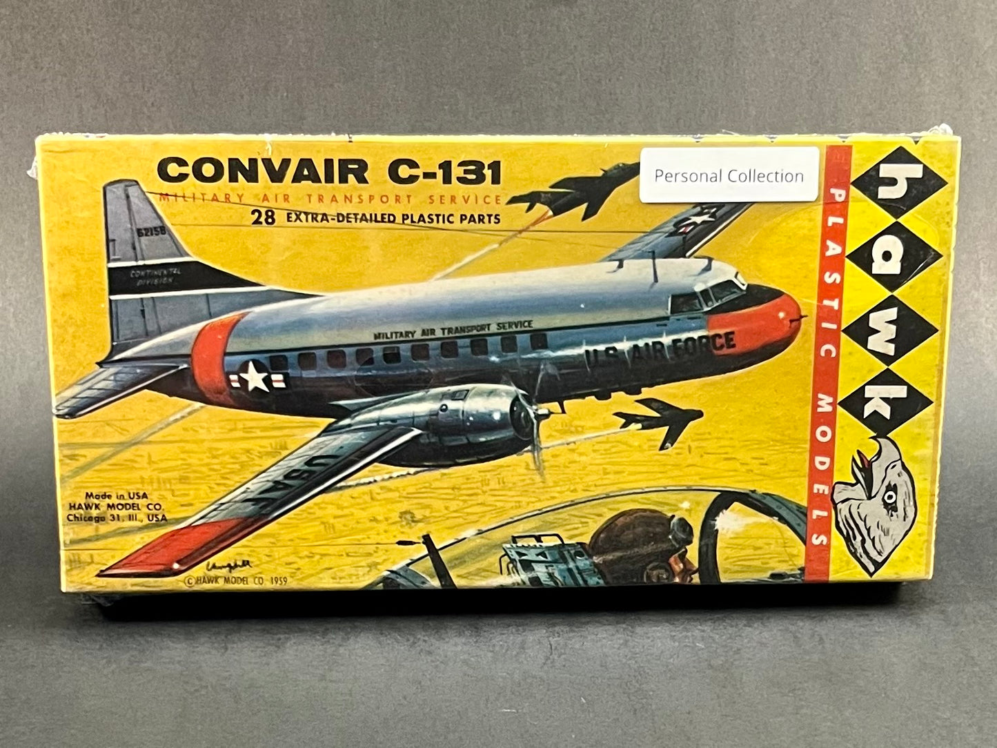 Hawk Model Kit 622-50 1:126 Scale Convair C-131