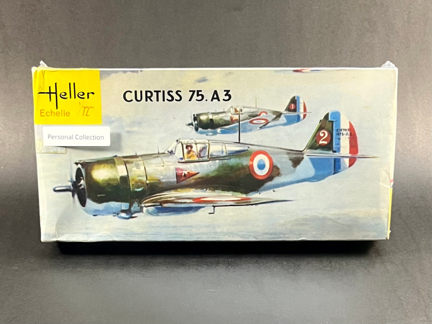 Heller Model kit L 094 1:72 Scale Curtiss 75. A 3