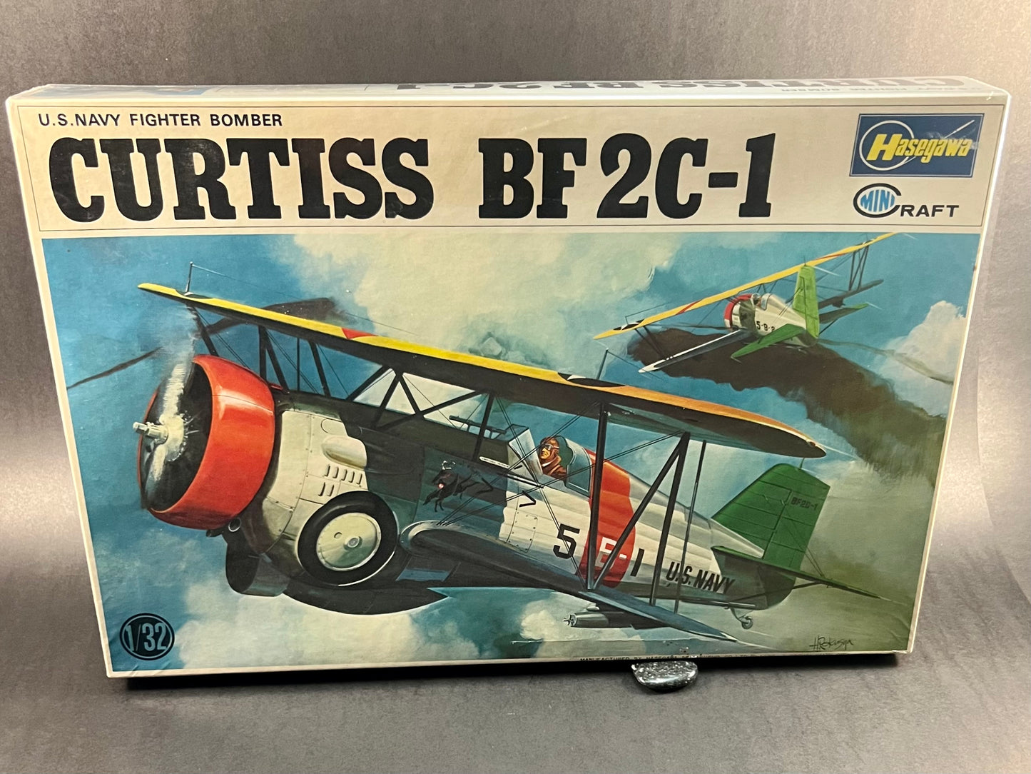 Hasegawa MiniCraft Model Kit JS064 1:32 Scale Curtiss BF 2C-1 US Navy Fighter Bomber