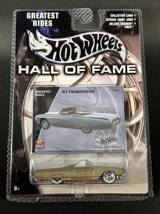 Hot Wheels 2002 Hall of Fame - Greatest Rides - '63 Thunderbird, Gold