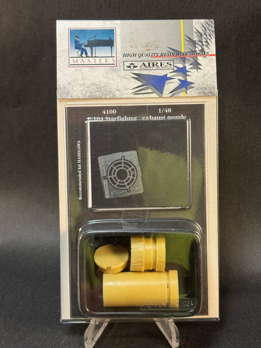 2007 Aires 4100 1:48 Scale F-104 Starfighter Exhaust Nozzle for Hasegawa Kit