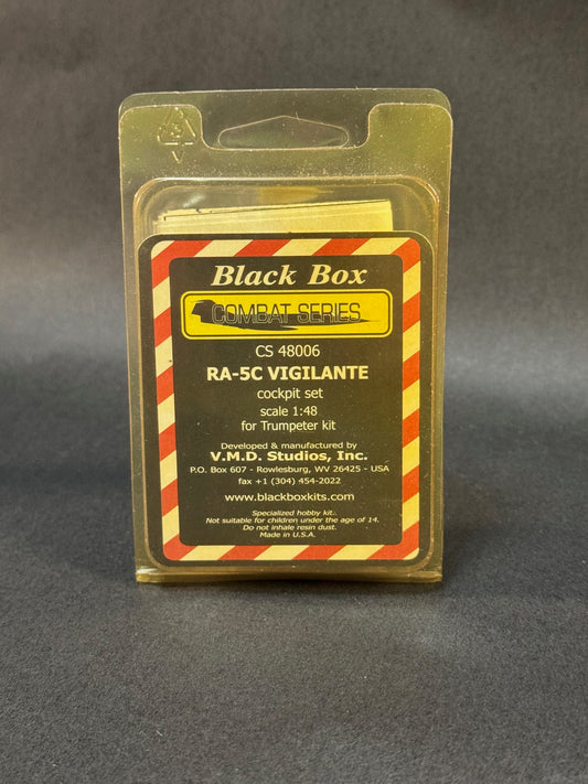 2005 Black Box Combat Series 48006 1:48 Scale RA-5C Vigilante Cockpit Set for Trumpeter Kit
