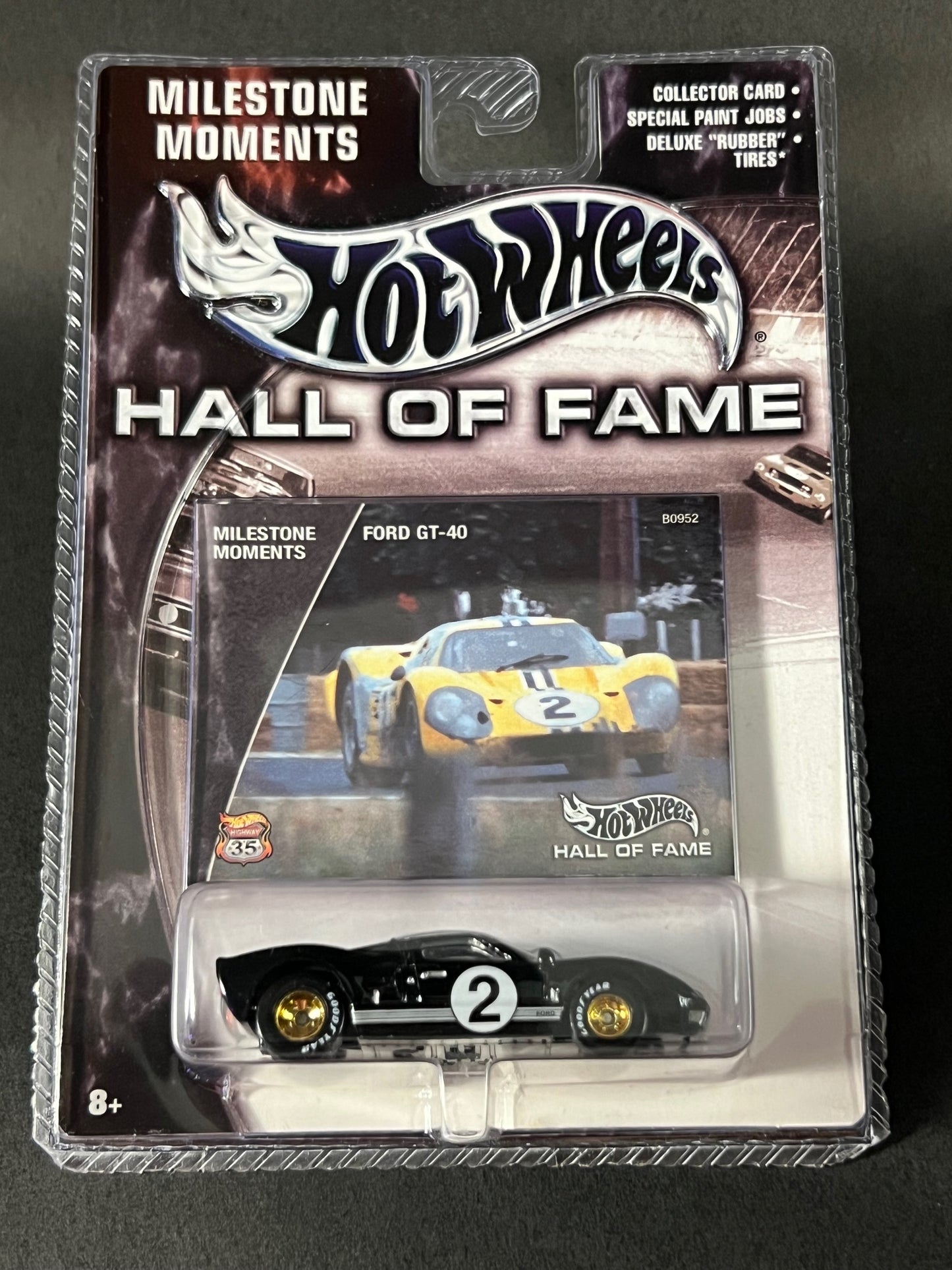 Hot Wheels 2002 Hall of Fame - Milestone Moments - Ford GT-40, Black