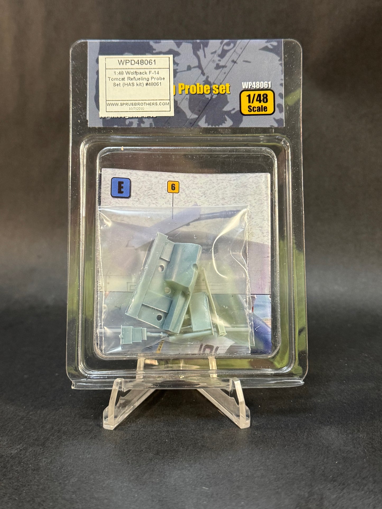 2009 Wolfpack WP48061 1:48 Scale F-14 Tomcat Refueling Probe Set for Hasegawa Kit