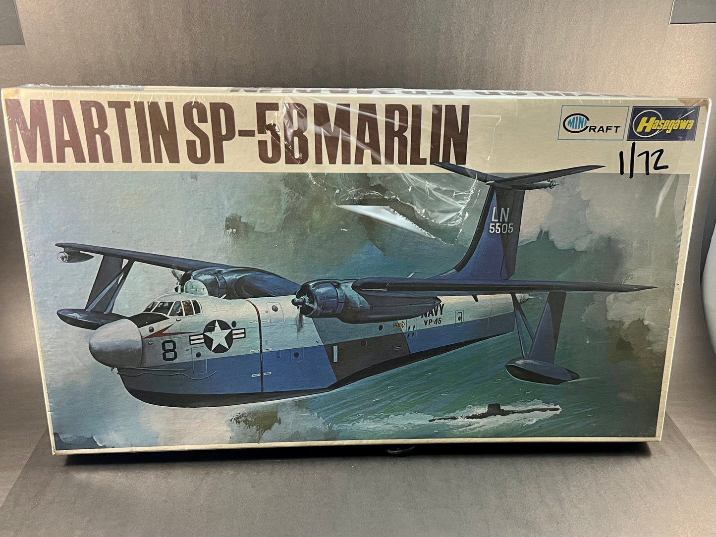 MiniCraft Hasegawa Model Kit JS-063 1:72 Scale Martin SP-5B Marlin