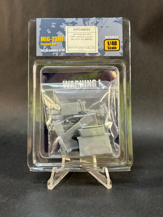 2010 Wolfpack WP48094 1:48 Scale MiG-21MF Fishbed Cockpit Set for Academy Kit