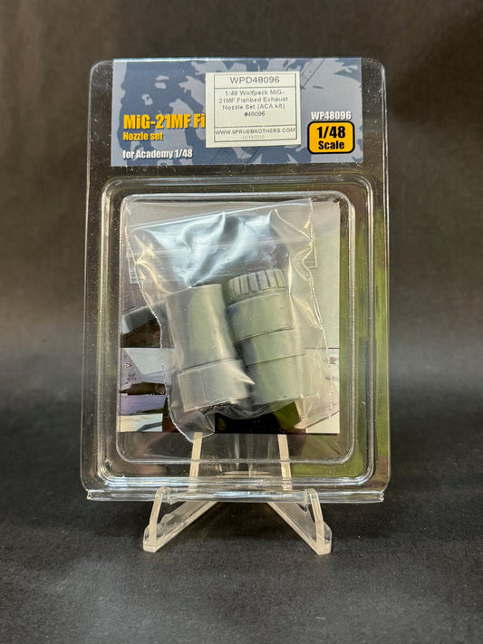 2010 Wolfpack WP48096 1:48 Scale MiG-21MF Fishbed Exhaust Nozzle Set for Academy Kit