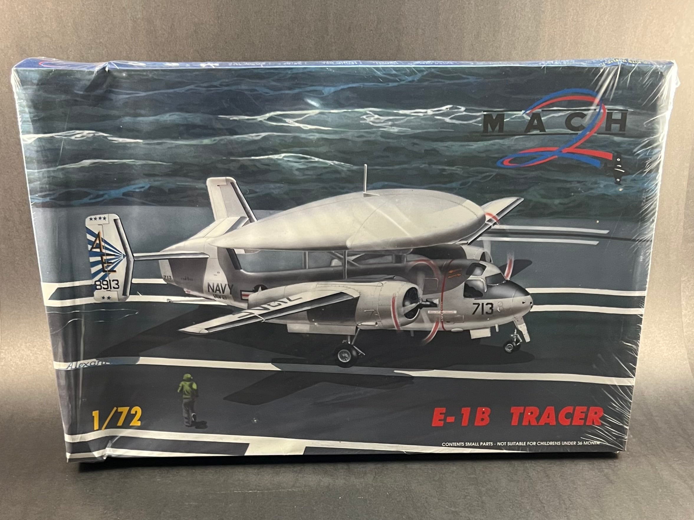 Mach 2 Model Kit MC 0029 1:72 Scale E-1B Tracer – Plutonium Garage
