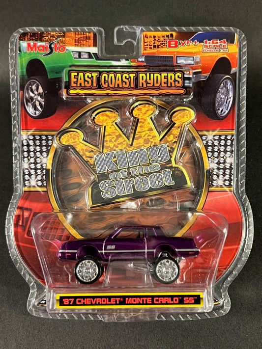 Maisto 2006 East Coast Ryders King of the Street '87 Chevrolet Monte Carlo SS, Purple