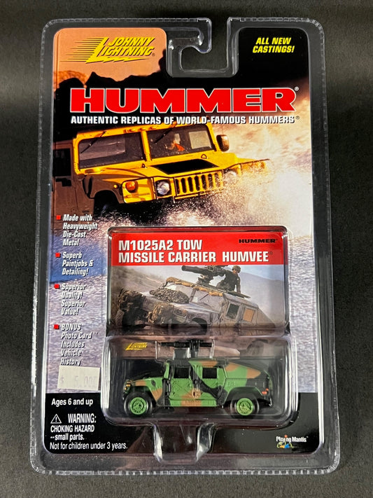 Johnny Lightning 1999 Hummer Series M1025A2 Tow Missile Carrier Humvee, Camouflage