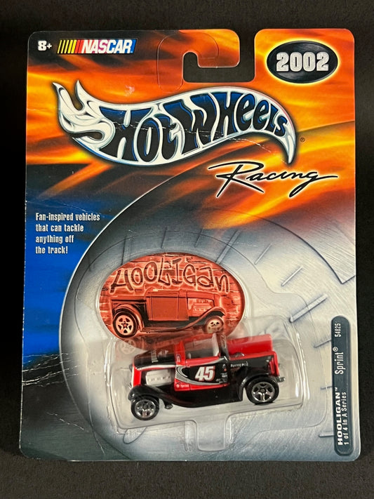 Hot Wheels Racing 2002 Hooligan Series #1 Sprint, Red and Black