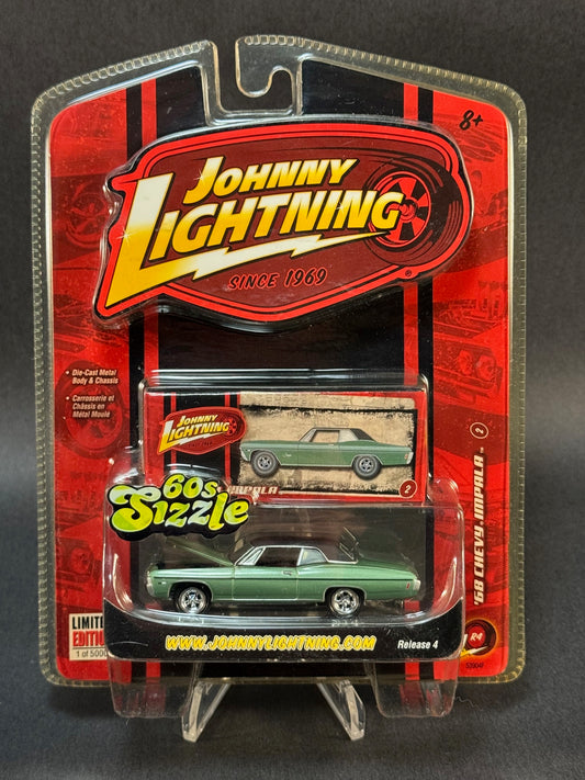 2007 Johnny Lightning Limited Edition 60's Sizzle '68 Chevy Impala, Green