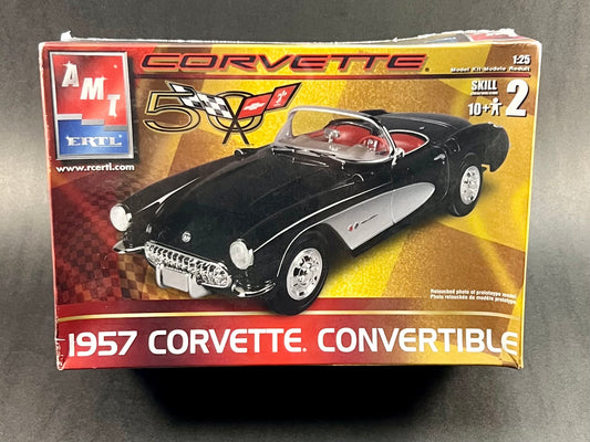 AMT ERTL Model Kit 31828 1:25 Scale 1957 Corvette Convertible