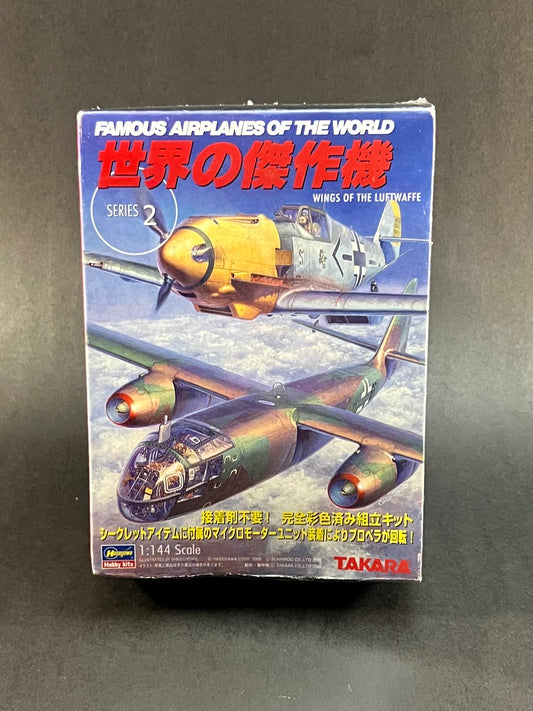 Hasegawa Takara Kit 1:144 Scale Wings of the Luftwaffe Famous Airplanes of the World