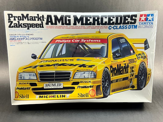 Tamiya Model Kit 24140 1:24 Scale ProMarkt-Zakspeed AMG Mercedes C-Class DTM