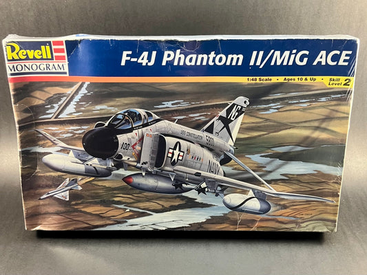 Revell Monogram Model Kit 85-5813 1:48 Scale F-4J Phantom II/MiG ACE