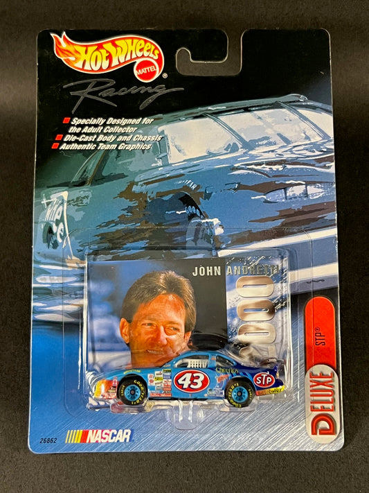 Hot Wheels Racing 1999 Deluxe Series 43 STP John Andretti 2000, Blue