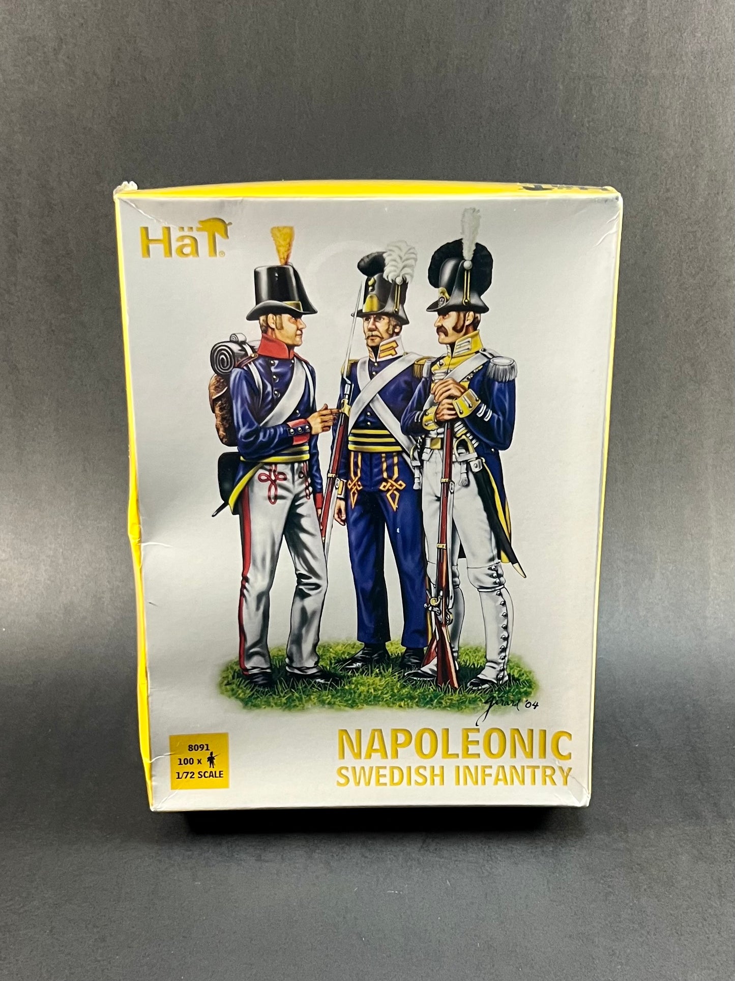 Hat Model Kit 8091 1:72 Scale Napoleonic Swedish Infantry