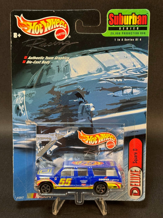 1999 Hot Wheels Racing NASCAR Suburban Series #1 Square D NASCAR 55, Blue