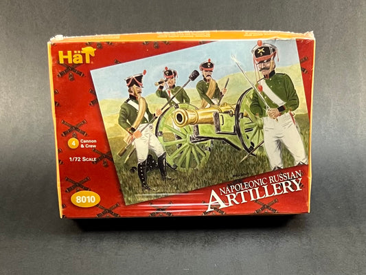 Hat Model Kit 8010 1:72 Scale Napoleonic Russian Artillery
