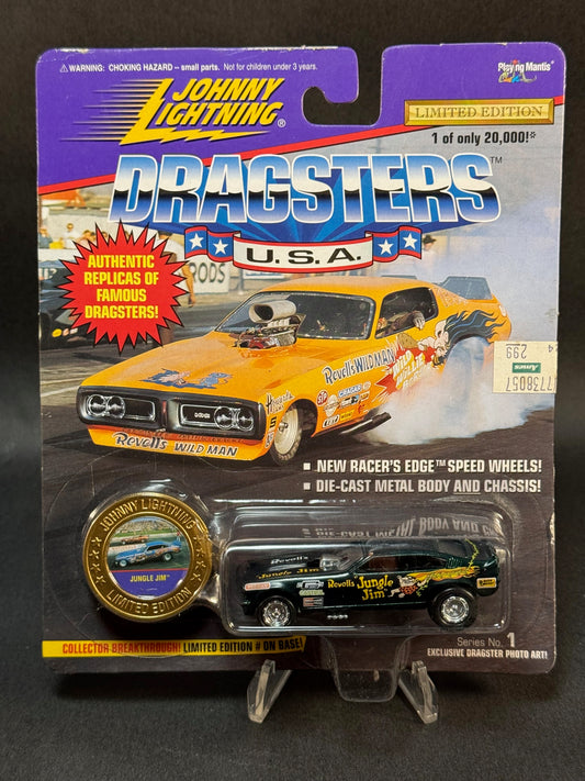 1996 Johnny Lightning Dragsters USA Series 1 Jungle Jim, Green