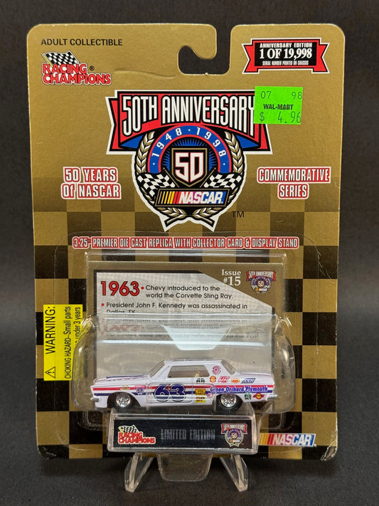 1998 Racing Champions 50 Years of NASCAR Issue #15 Ned Turnbauer #63