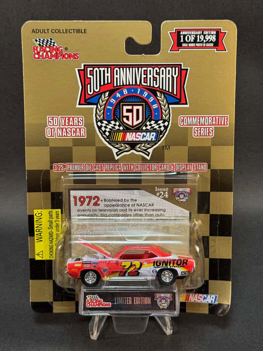 1998 Racing Champions 50 Years of NASCAR Issue #24 1972 Jeff Doot #72