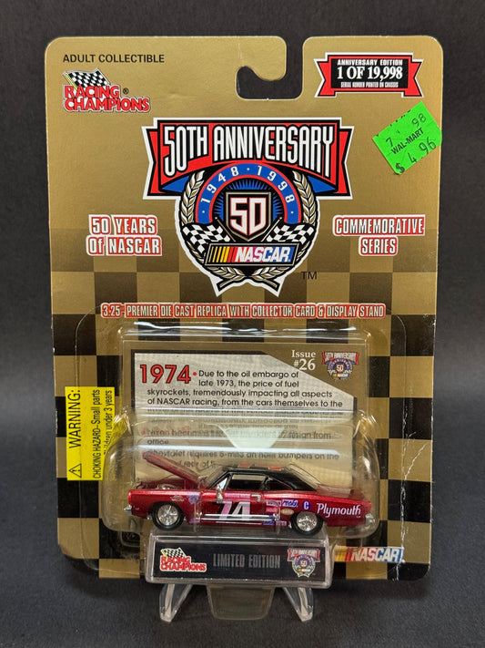 1998 Racing Champions 50 Years of NASCAR Issue #26 1974 Ronald Neal #74