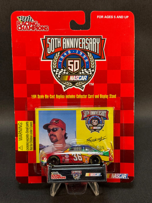 1998 Racing Champions NASCAR 50th Anniversary Skittles Ernie Irvan #36, Rainbow