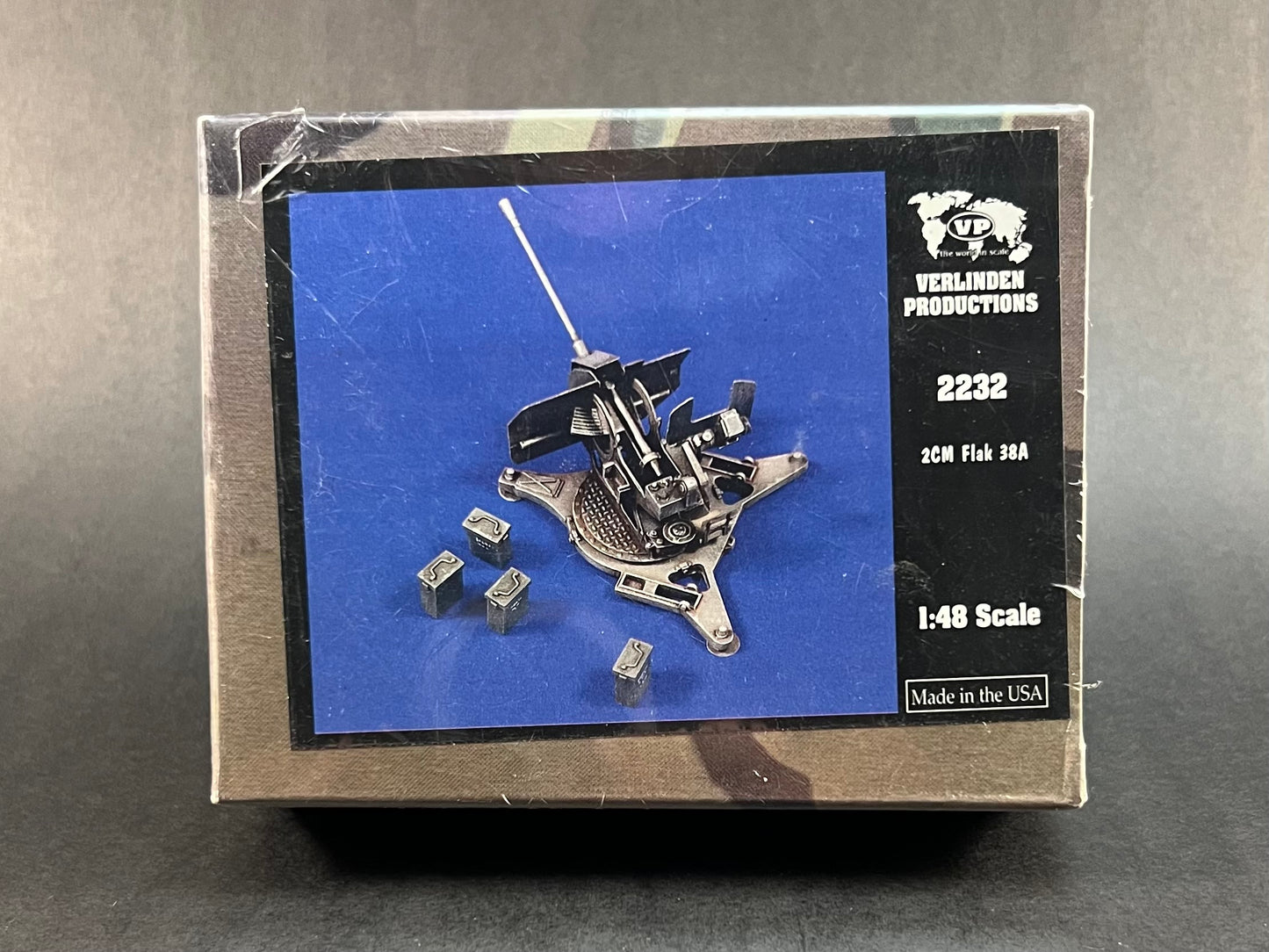 Verlinden Productions Model Kit 2232 1:48 Scale 2cm Flak 38A