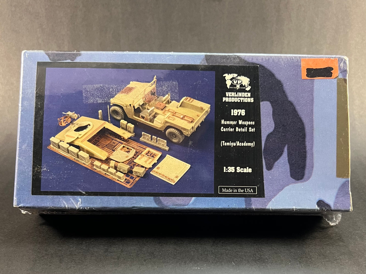 Verlinden Productions Model Kit 1976 1:35 Scale Hummer Weapons Carrier Detail Set (Tamiya/Academy)