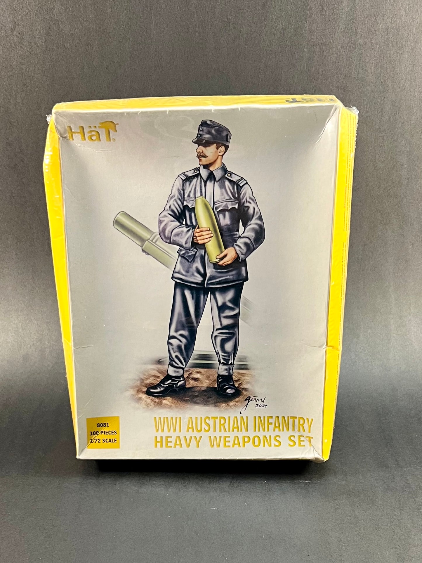 Hat Model Kit 8081 1:72 Scale WWI Austrian Infantry Heavy Weapons Set