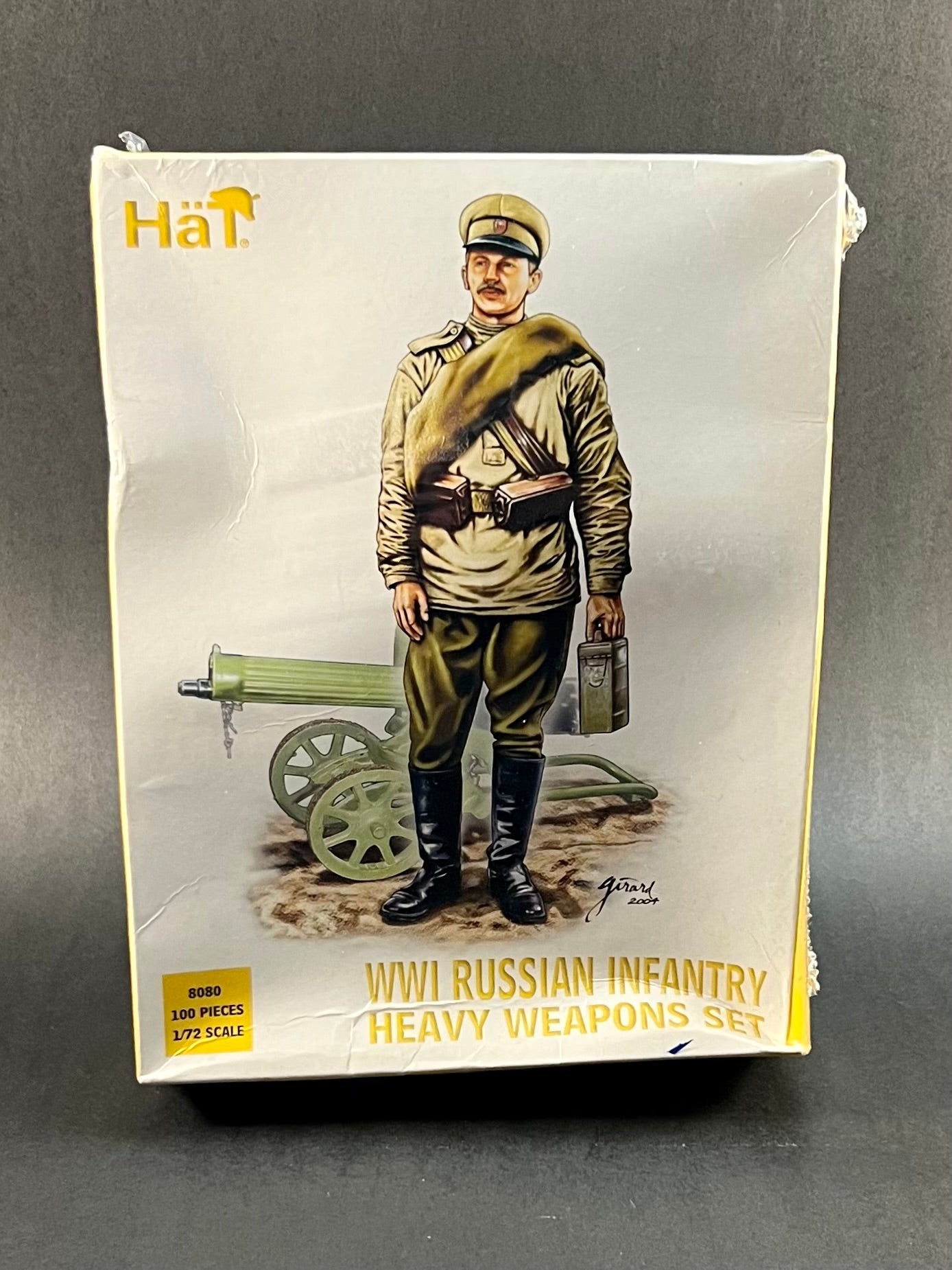 Hat Model Kit 8080 1:72 Scale WWI Russian Infantry Heavy Weapons Set