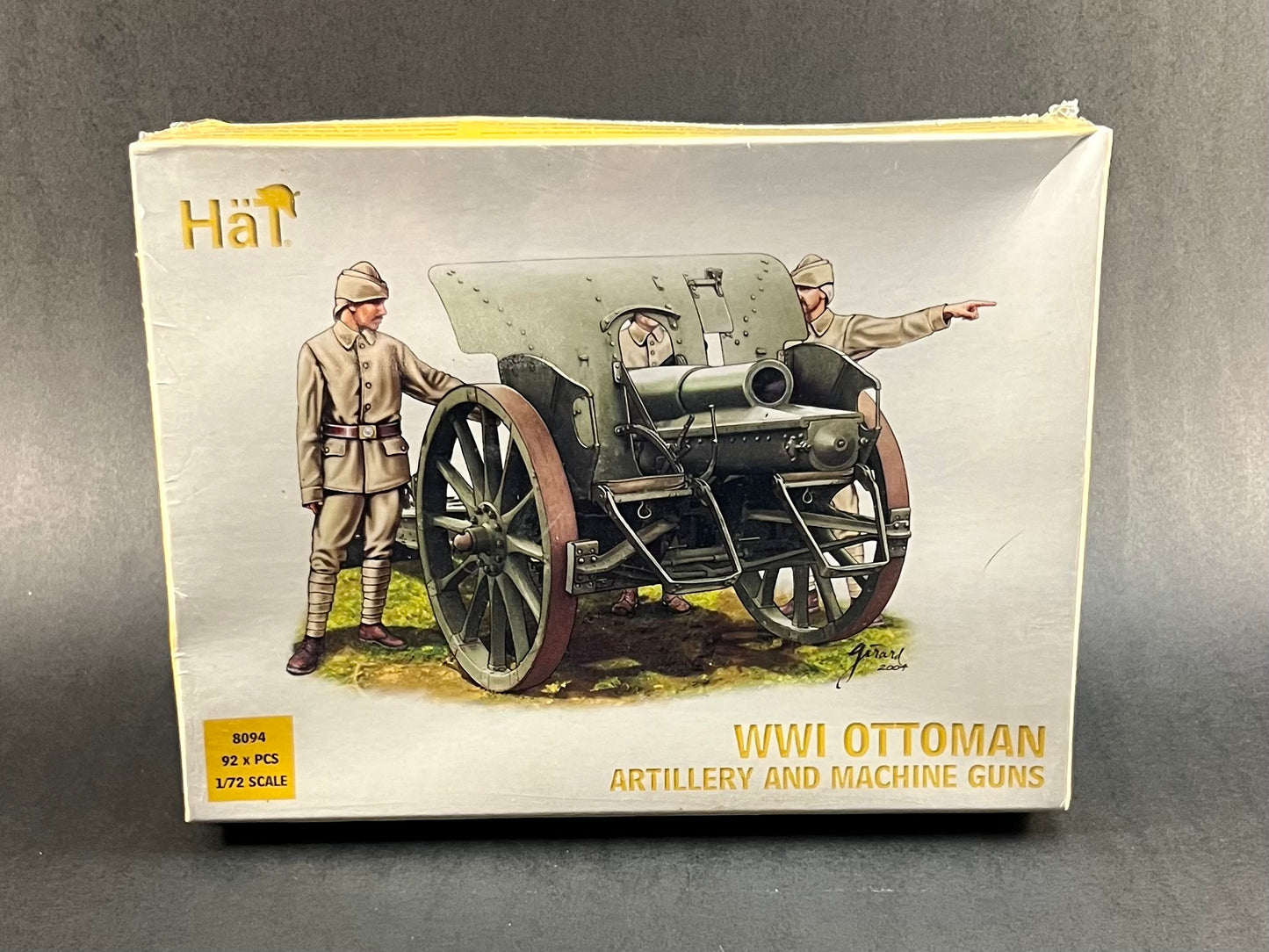 Hat Model Kit 8094 1:72 Scale WWI Ottoman Artillery and Machine Guns