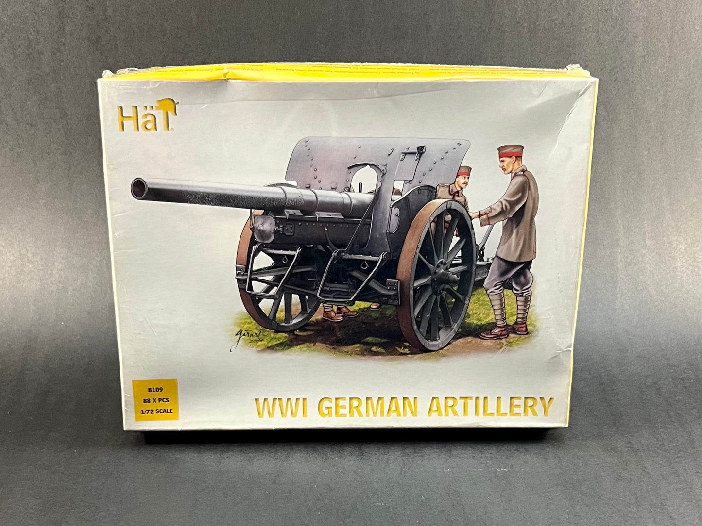 Hat Model Kit 8109 1:72 Scale WWI German Artillery