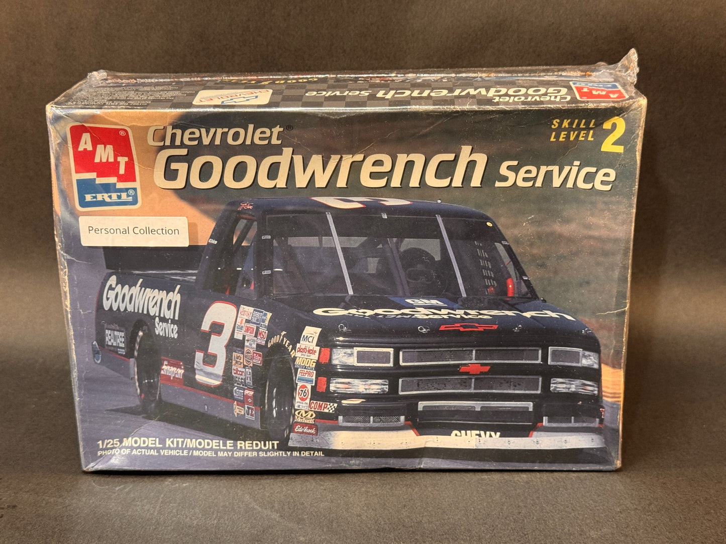 AMT ERTL Model Kit 8451 1:25 Scale Chevrolet Goodwrench Service Race Pickup Truck #3