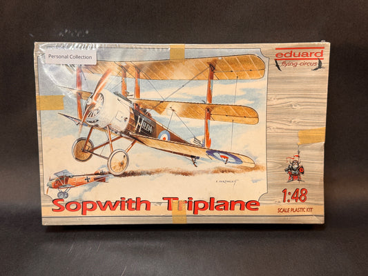 Eduard Model Kit 8014 1:48 Scale Sopwith Triplane Flying Circus Edition