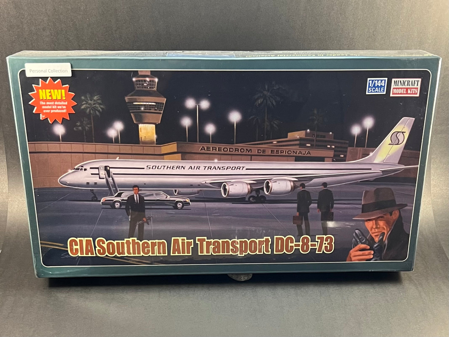 MiniCraft Model kit 14544 1:144 Scale CIA Southern Air Transport DC-8-73